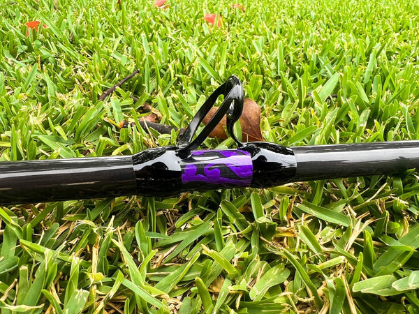 Custom Marbled Land Based Shark Fishing (LBSF) Rods by Shark Fishing W ...